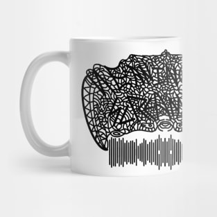 Meaningless Screaming black logo Mug